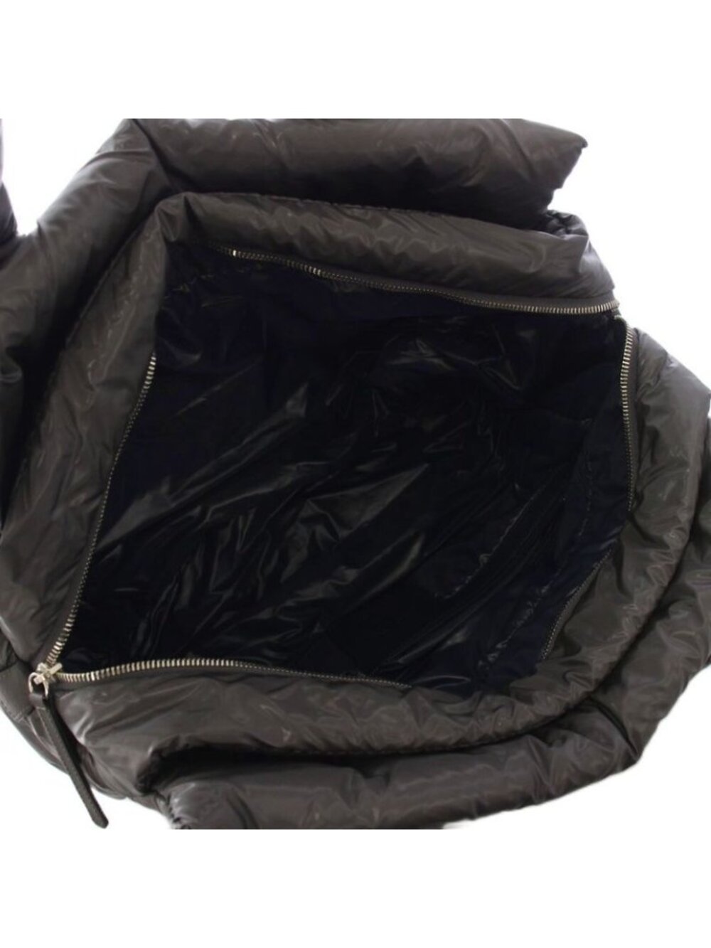 Chanel CC Logo Quilted Boston Bag CC Gray KH - Picture 5 of 9